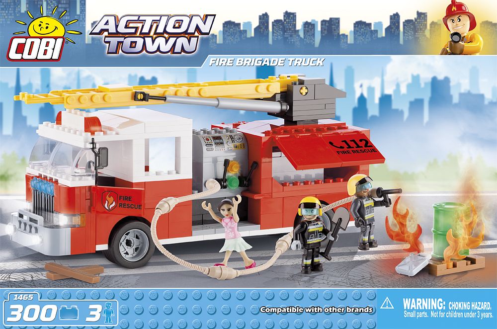 Fire Brigade Truck - Cobi Action Town