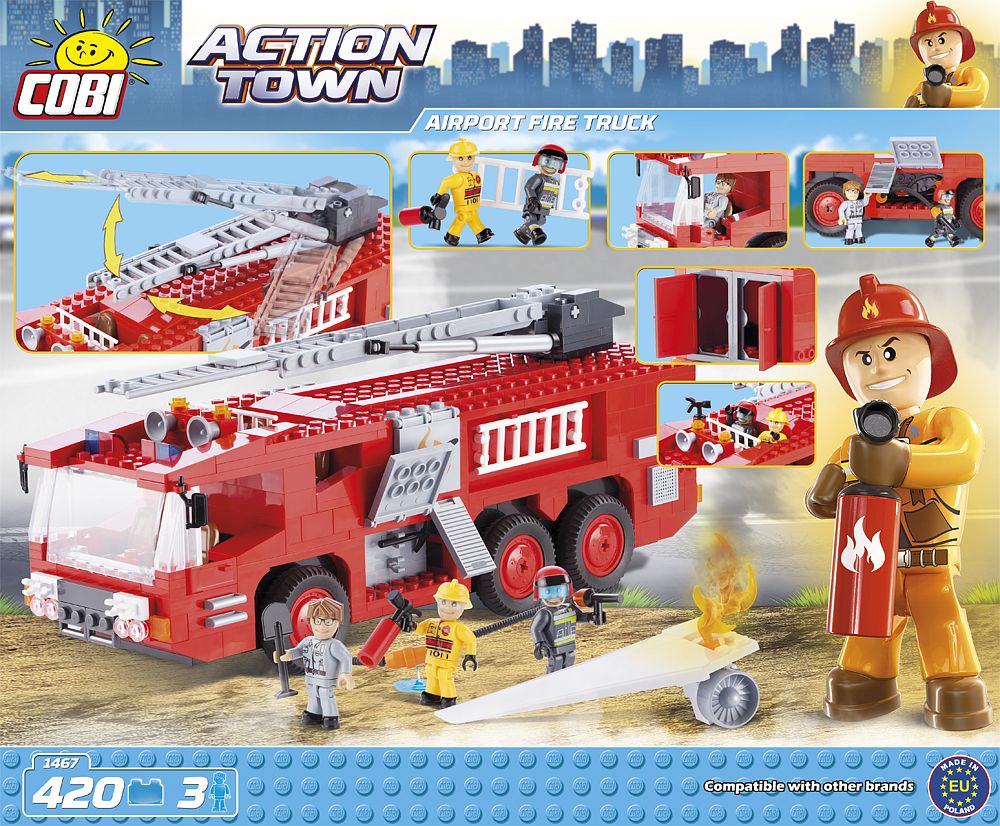 Airport Fire Truck - Cobi Action Town