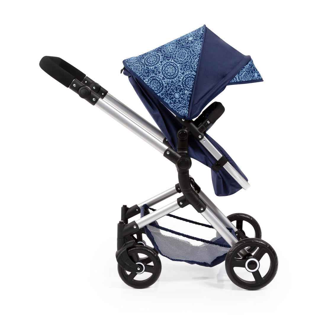 Bayer Neo Vario Combi Dolls Pram Blue