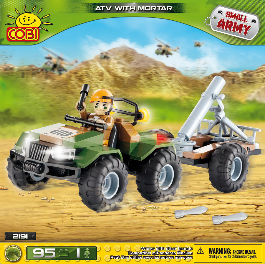 ATV with Mortar - Cobi Small Army