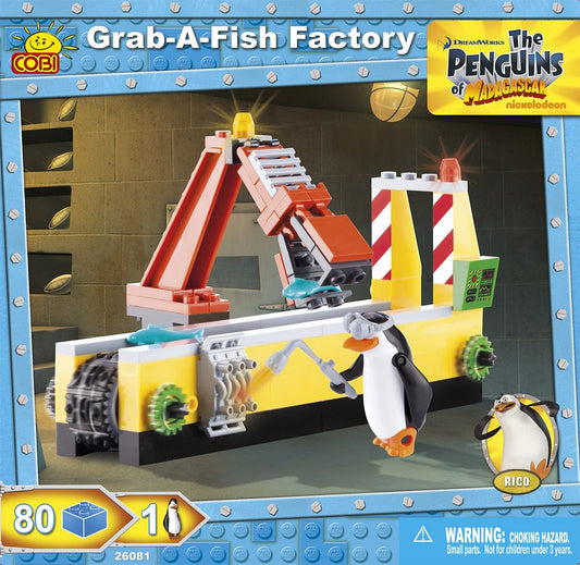 Grab-A-Fish Factory - Cobi Penguins