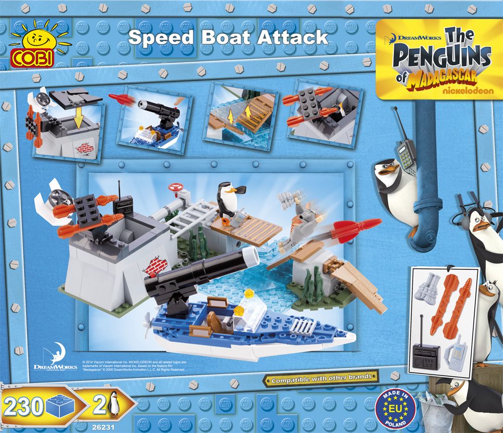 Speed Boat Attack - Cobi Penguins