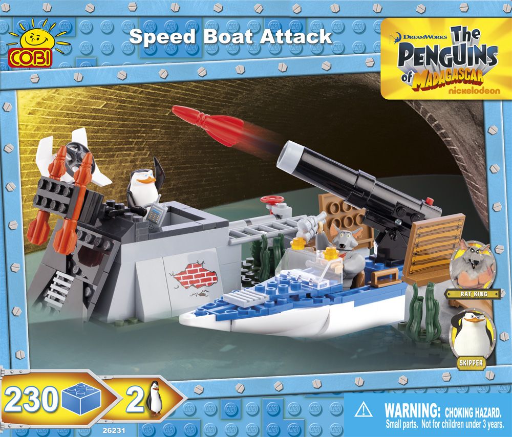 Speed Boat Attack - Cobi Penguins