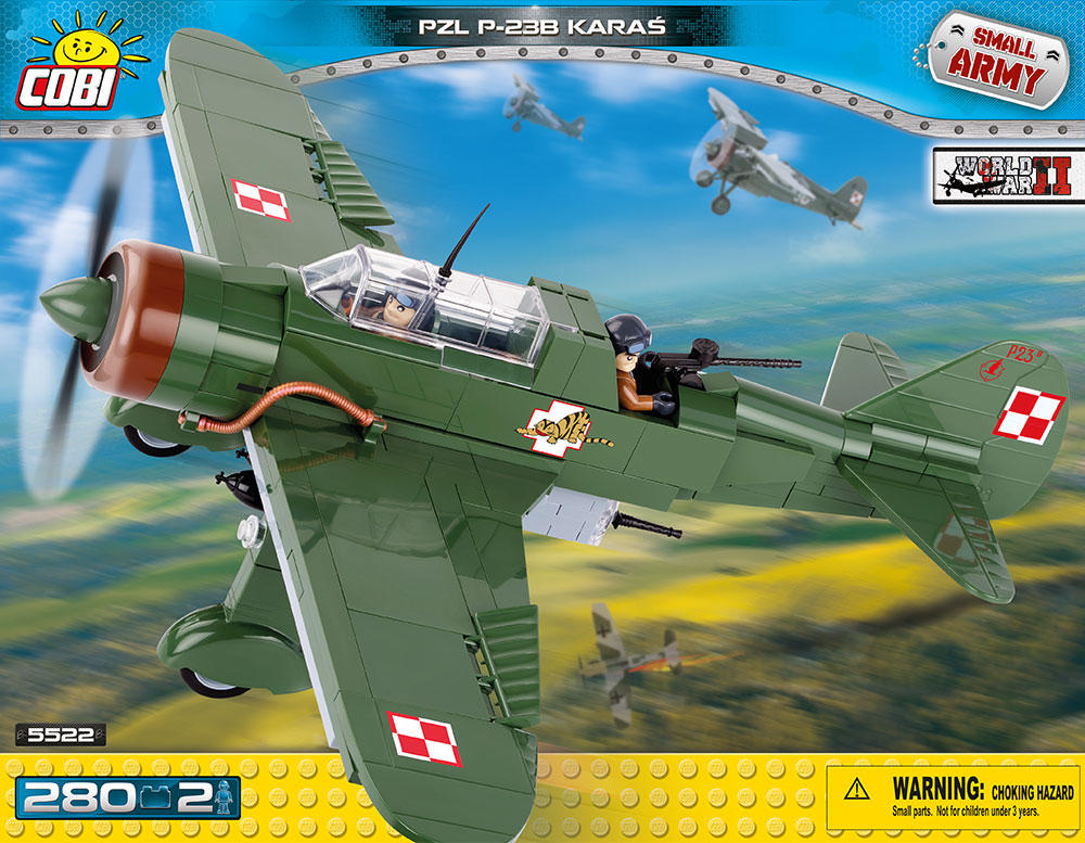 PZL P-23B Karas - Cobi WW2