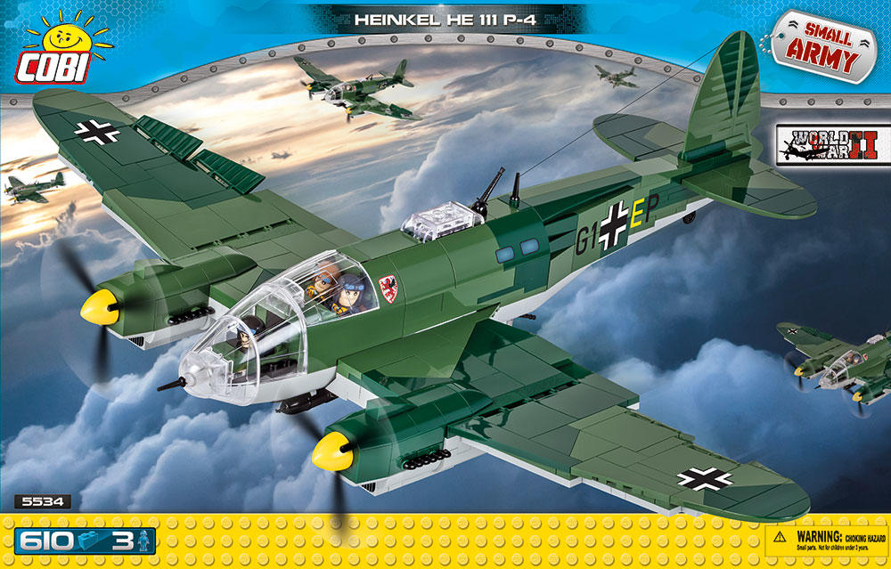 Heinkel He 111 - Cobi WW2