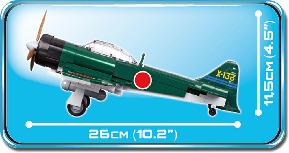 Mitsubishi A6M3 "Zero" - Cobi WW2