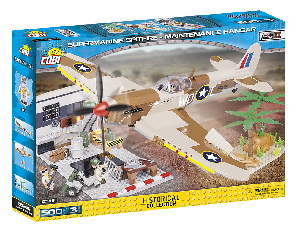 Supermarine Spitfire Mk.IX - Maintenance Hangar - Cobi WW2