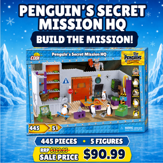 Penguin's Secret Mission HQ - Cobi