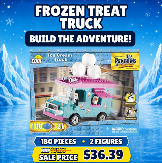 Frozen Treat Truck - Cobi Penguins