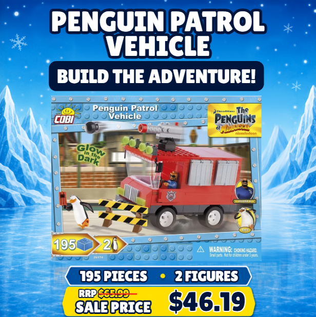 Penguin Patrol Vehicle - Cobi Penguins