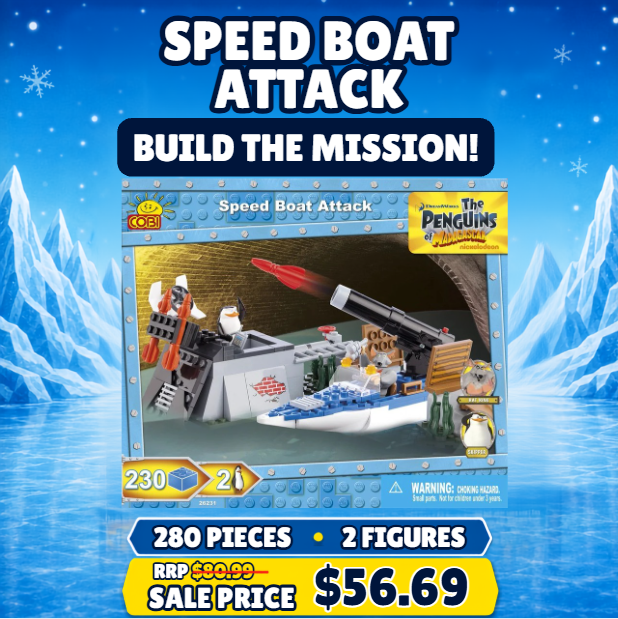 Speed Boat Attack - Cobi Penguins