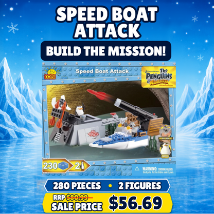 Speed Boat Attack - Cobi Penguins