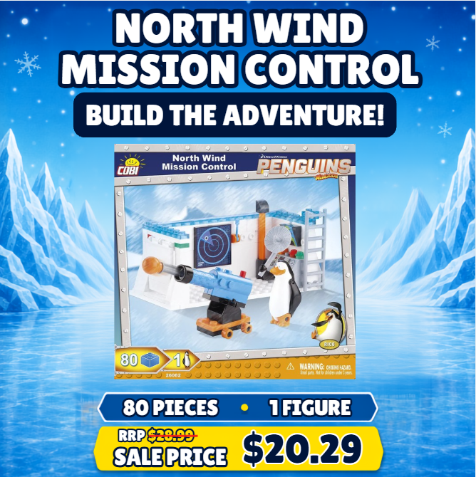 North Wind  Mission Control - Cobi Penguins