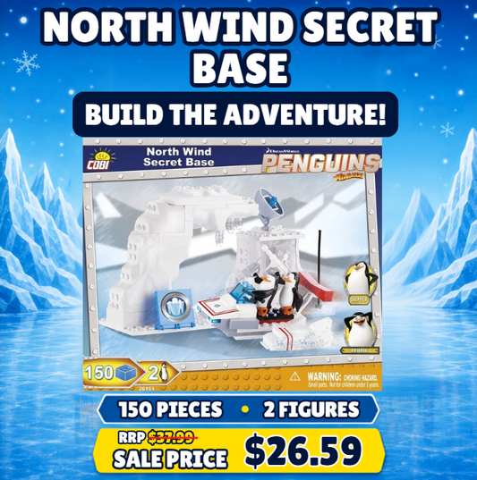 North Wind Secret Base - Cobi Penguins