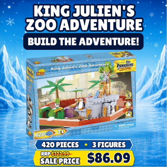King Julien's Zoo Adventure - Cobi Penguins