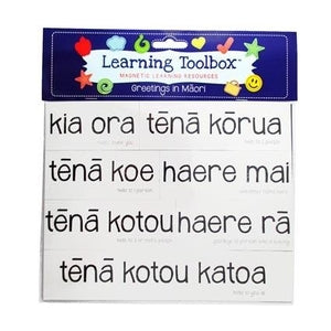 Greetings in Maori - Magnetic