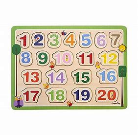 Wooden Puzzle 1-2-3