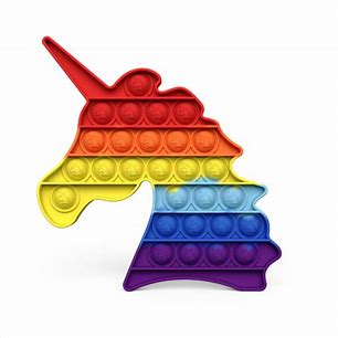 Unicorn Rainbow Pop-it