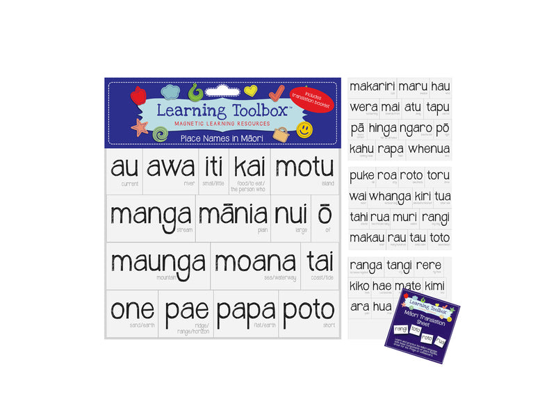 Place Names in Maori - Magnetic