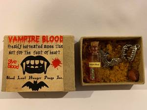 Vampire Blood Matchbox