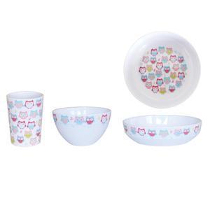 Miniamo 3 Piece Eating Set - Owls