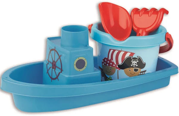 Pirate Boat Sandpit toy - Italian Made