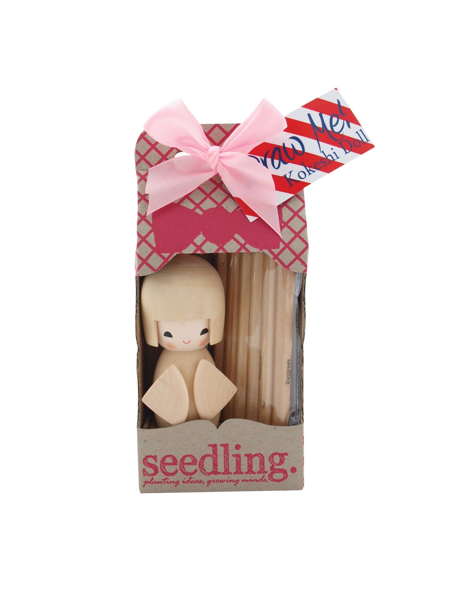 Color Me Kokeshi Doll