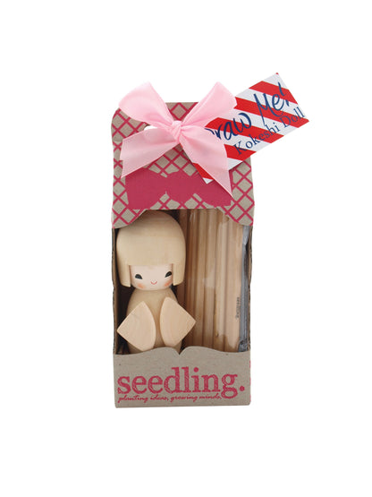 Color Me Kokeshi Doll